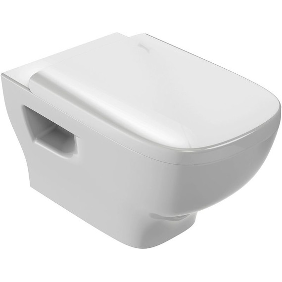 Инсталляция с подвесным безободковым унитазом Jacob Delafon Struktura EDE103-00, сиденье с крышкой микролифт фото 2