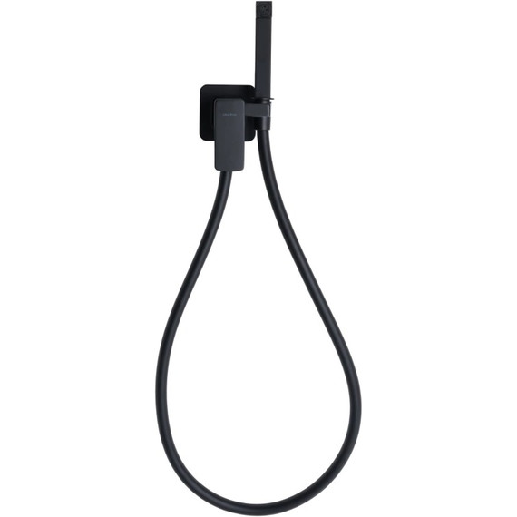 Набор для гигиенического душа Allen Brau Infinity 5.21005-31 (со скрытой частью) чёрный матовый фото 2