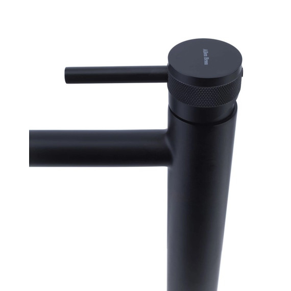 Смеситель для раковины высокий Allen Brau Priority 5.31002-31, чёрный матовый фото 5