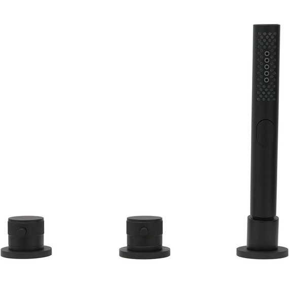 Смеситель для ванны Allen Brau Priority 5.31007-31, чёрный матовый фото 2