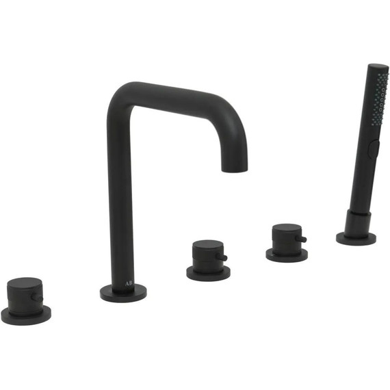 Смеситель для ванны Allen Brau Priority 5.31007-31, чёрный матовый фото 4