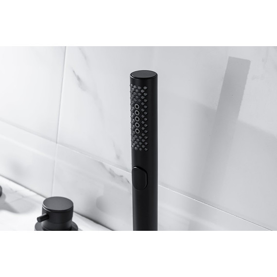 Смеситель для ванны Allen Brau Priority 5.31007-31, чёрный матовый фото 12