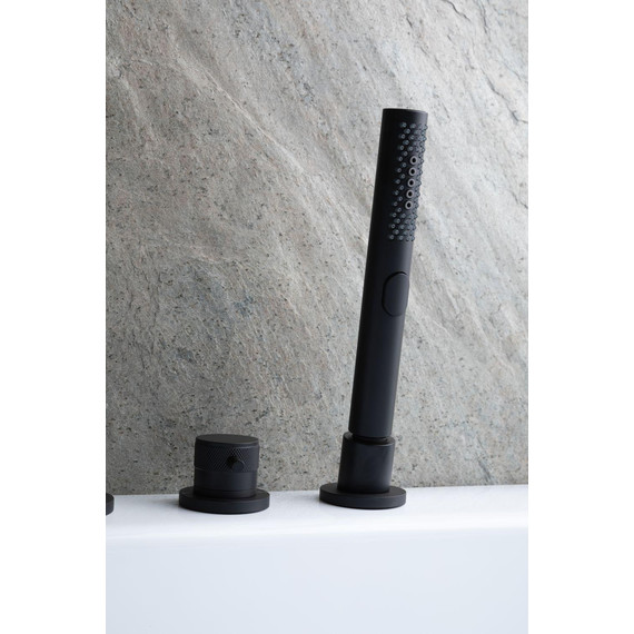 Смеситель для ванны Allen Brau Priority 5.31007-31, чёрный матовый фото 7