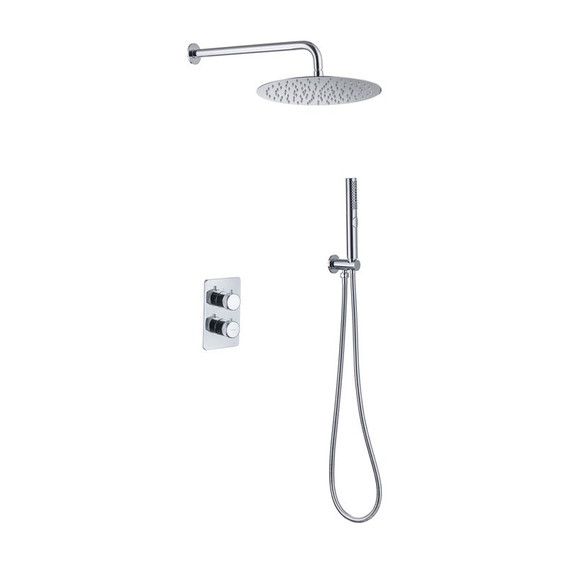 Душевая система для душа с термостатом Allen Brau Priority 5.31013-00 фото 