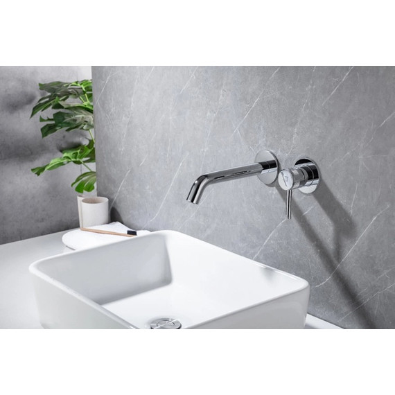 Смеситель для раковины настенный Allen Brau Priority 5.31030-00 (со скрытой частью) фото 10