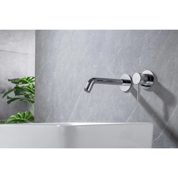 Смеситель для раковины настенный Allen Brau Priority 5.31030-00 (со скрытой частью) фото 5