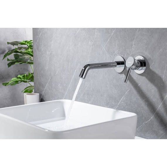 Смеситель для раковины настенный Allen Brau Priority 5.31030-00 (со скрытой частью) фото 8