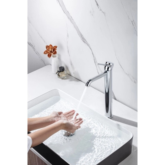 Смеситель для раковины высокий Allen Brau Priority 5.31A02-00 фото 7