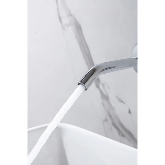 Смеситель для раковины настенный Allen Brau Priority 5.31A03-00 (со скрытой частью) фото 9