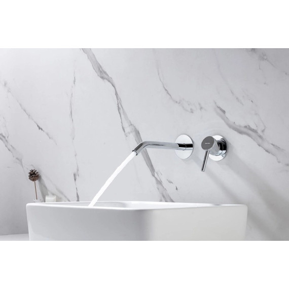 Смеситель для раковины настенный Allen Brau Priority 5.31A03-00 (со скрытой частью) фото 13