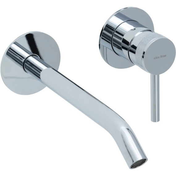 Смеситель для раковины настенный Allen Brau Priority 5.31A03-00 (со скрытой частью) фото 