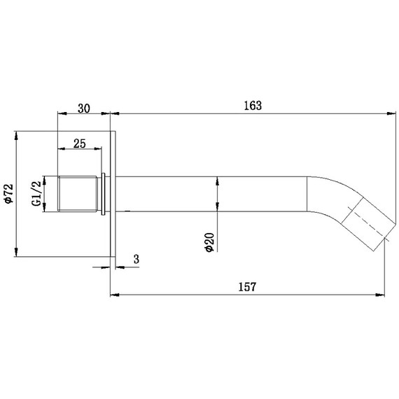 Излив для ванны Allen Brau Priority 5.31A18-00 фото 3