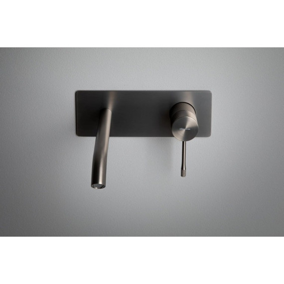 Смеситель для раковины настенный Allen Brau Priority 4.0 5.31D03-MG (со скрытой частью) графит фото 5