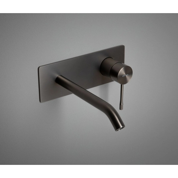 Смеситель для раковины настенный Allen Brau Priority 4.0 5.31D03-MG (со скрытой частью) графит фото 7