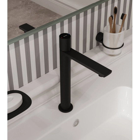 Смеситель для раковины Allen Brau Liberty 5.33002-31, чёрный матовый фото 8