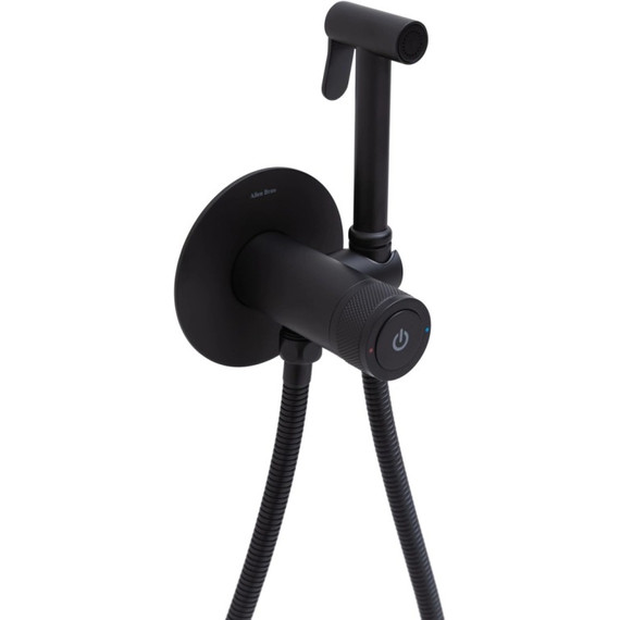 Набор для гигиенического душа Allen Brau Liberty 5.33005-31 (со скрытой частью) чёрный матовый фото 2