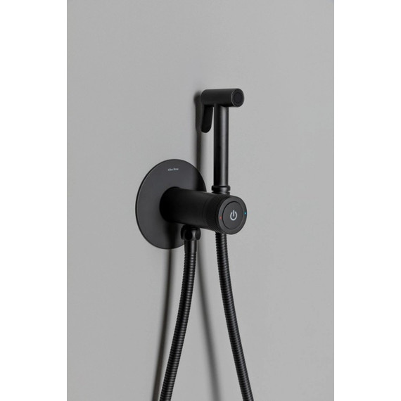 Набор для гигиенического душа Allen Brau Liberty 5.33005-31 (со скрытой частью) чёрный матовый фото 5