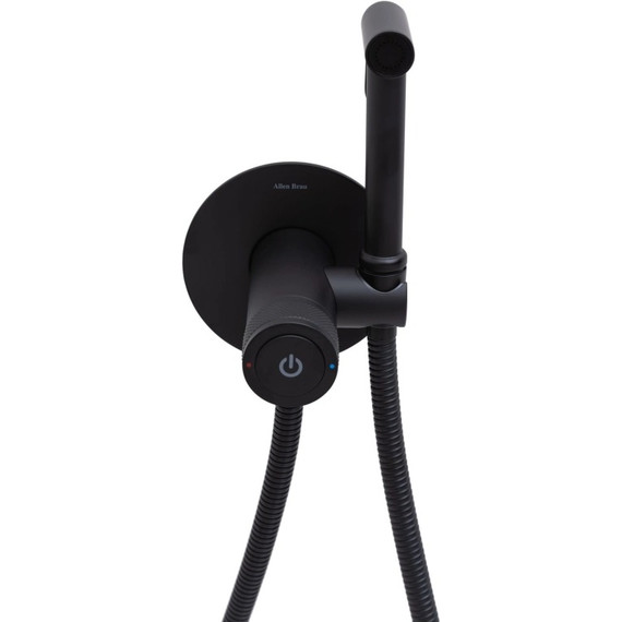 Набор для гигиенического душа Allen Brau Liberty 5.33005-31 (со скрытой частью) чёрный матовый фото 4