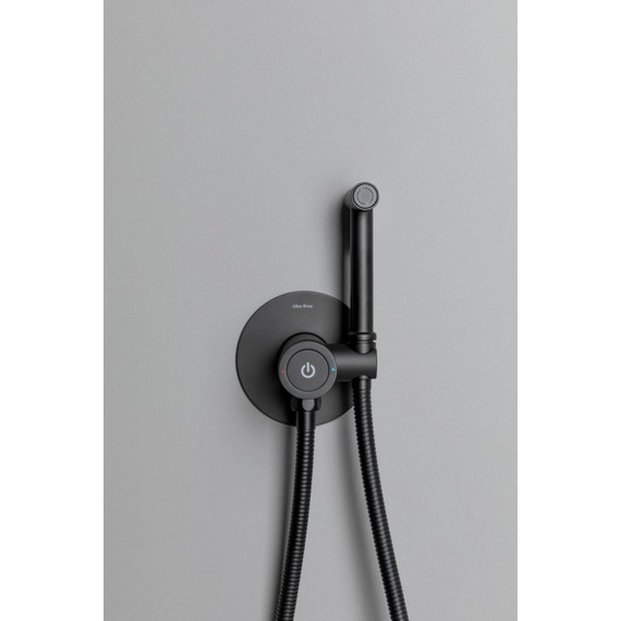 Набор для гигиенического душа Allen Brau Liberty 5.33005-31 (со скрытой частью) чёрный матовый фото 6