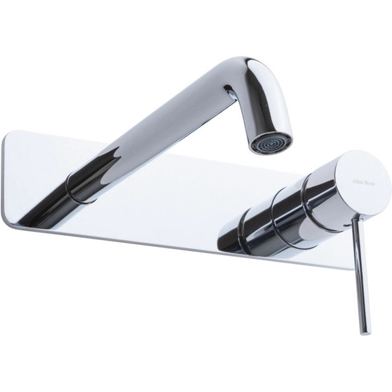 Смеситель для раковины настенный Allen Brau Glority 5.51004-00 (со скрытой частью) фото 4