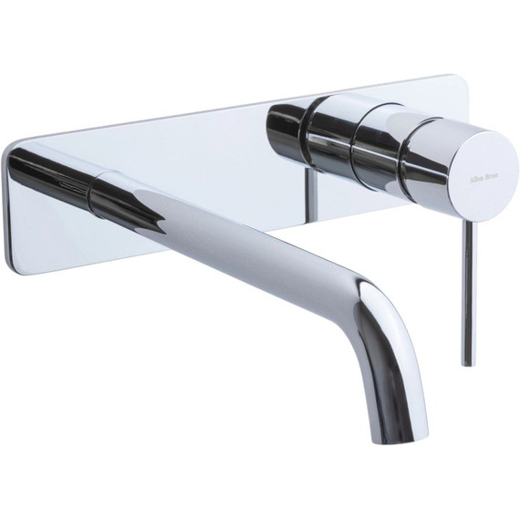 Смеситель для раковины настенный Allen Brau Glority 5.51004-00 (со скрытой частью) фото 