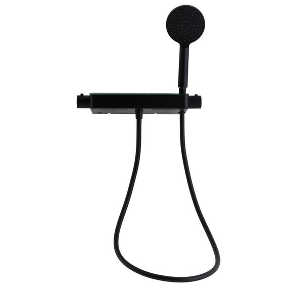 Смеситель для душа с термостатом Allen Brau Fantasy 5.11002-31, чёрный матовый фото 6