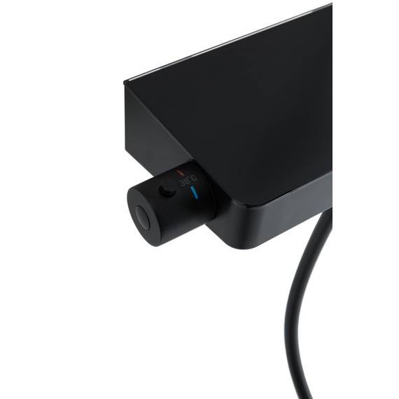 Смеситель для душа с термостатом Allen Brau Fantasy 5.11002-31, чёрный матовый фото 7