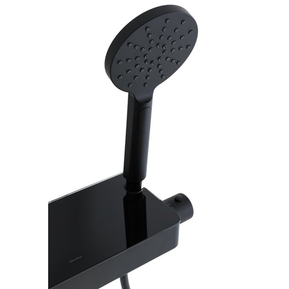 Смеситель для душа с термостатом Allen Brau Fantasy 5.11002-31, чёрный матовый фото 8