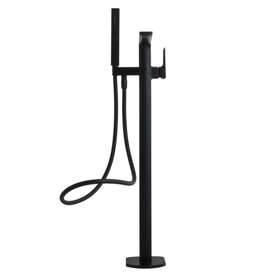 Смеситель для ванны Allen Brau Infinity 5.21009-31 (со скрытой частью) чёрный матовый фото 2