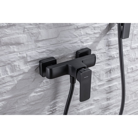 Смеситель для душа Allen Brau Infinity 5.21010-31, чёрный матовый фото 5