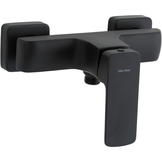 Смеситель для душа Allen Brau Infinity 5.21010-31, чёрный матовый фото 