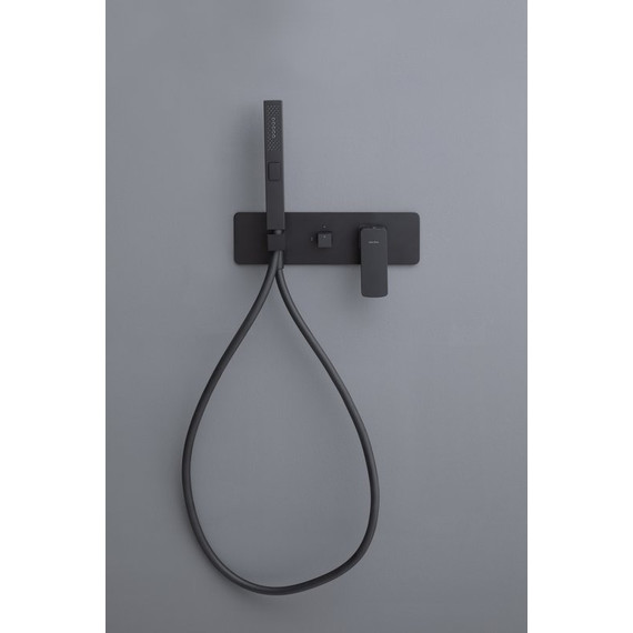 Смеситель для душа Allen Brau Infinity 5.21011-31 (со скрытой частью) чёрный матовый фото 4