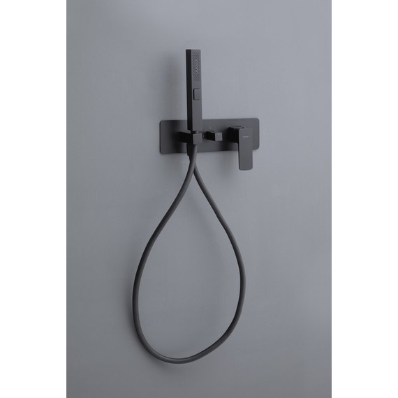 Смеситель для душа Allen Brau Infinity 5.21011-31 (со скрытой частью) чёрный матовый фото 5