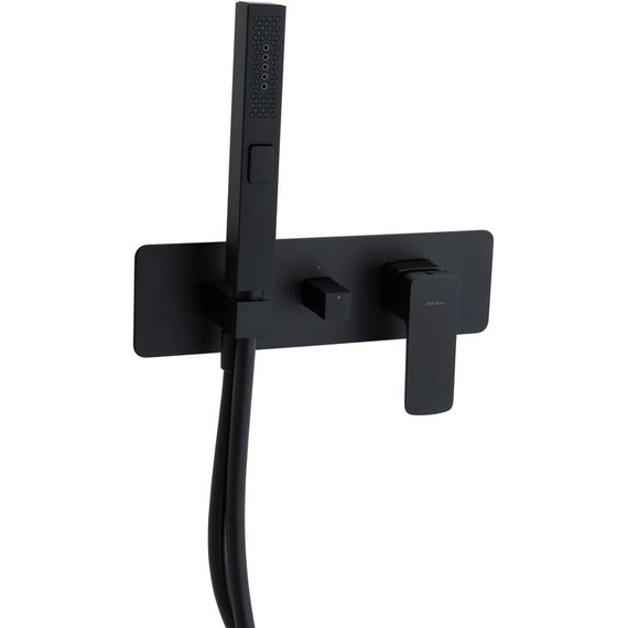 Смеситель для душа Allen Brau Infinity 5.21011-31 (со скрытой частью) чёрный матовый фото 