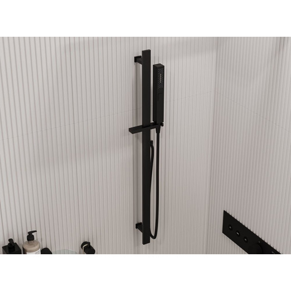 Душевой гарнитур Allen Brau Infinity 5.21013-31, чёрный матовый фото 10