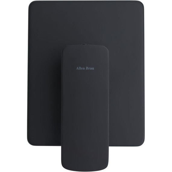 Смеситель для душа Allen Brau Infinity X1 5.21015-31 (со скрытой частью) чёрный матовый фото 4