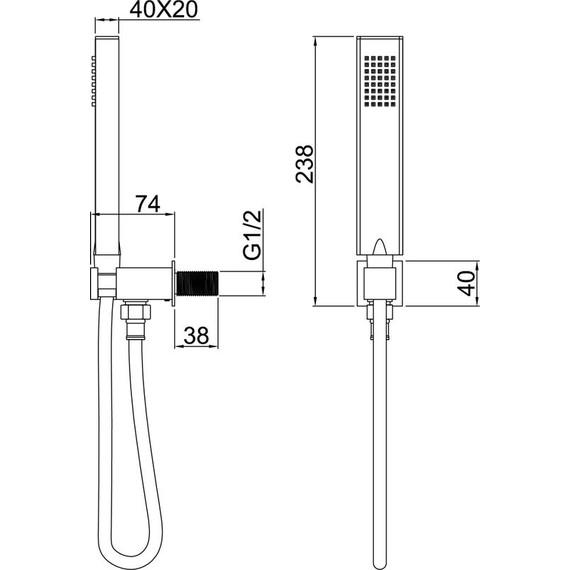 Душевой гарнитур Allen Brau Infinity 5.21021-00 фото 5