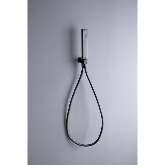 Душевой гарнитур Allen Brau Infinity 5.21021-31, чёрный матовый фото 4