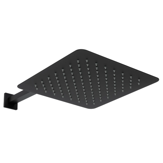 Верхний душ Allen Brau Infinity 300х300 мм 5.21A19-31, чёрный матовый фото 