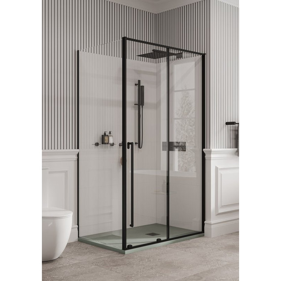 Верхний душ Allen Brau Infinity 300х300 мм 5.21A19-31, чёрный матовый фото 8