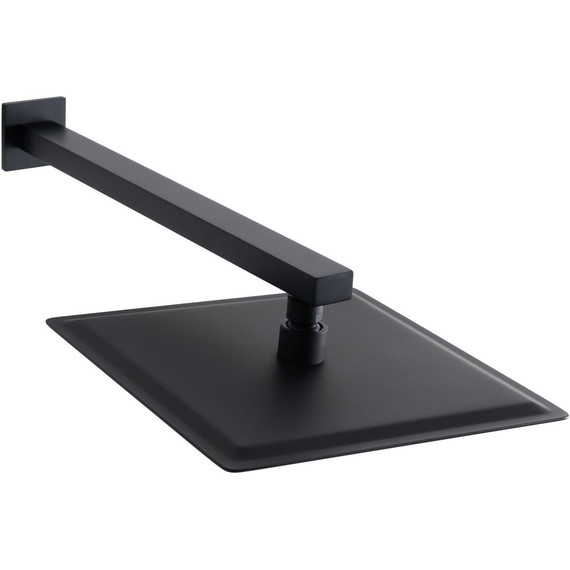 Верхний душ Allen Brau Infinity 300х300 мм 5.21A19-31, чёрный матовый фото 4