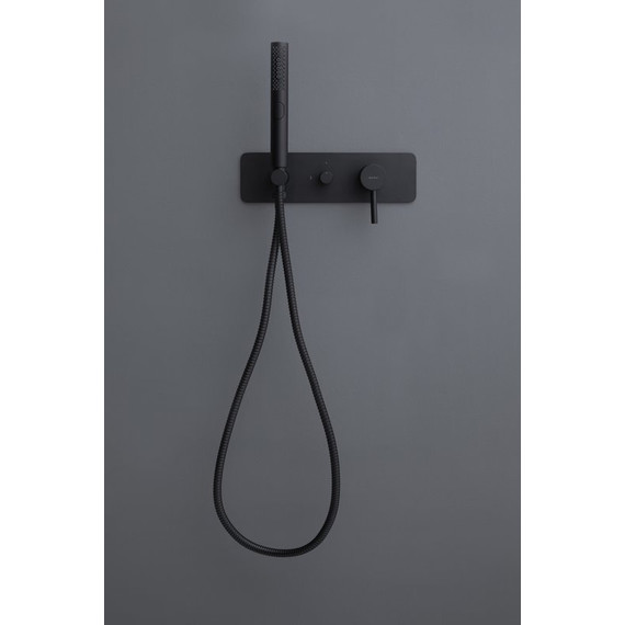 Смеситель для душа Allen Brau Priority 5.31009-31 (со скрытой частью) чёрный матовый фото 5