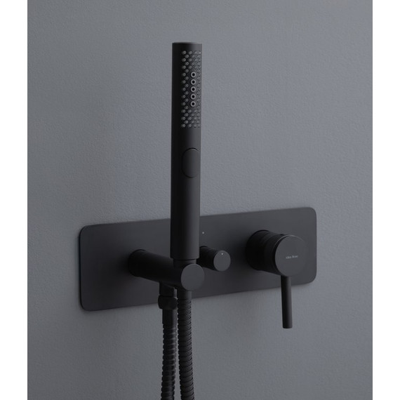 Смеситель для душа Allen Brau Priority 5.31009-31 (со скрытой частью) чёрный матовый фото 6