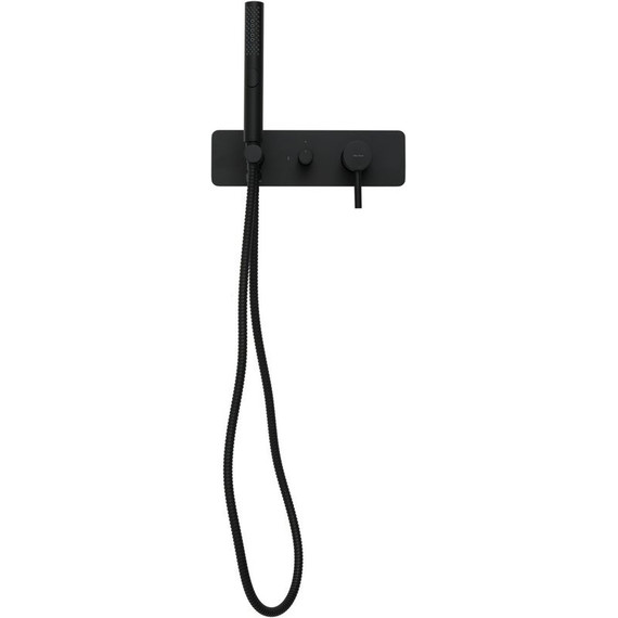 Смеситель для душа Allen Brau Priority 5.31009-31 (со скрытой частью) чёрный матовый фото 