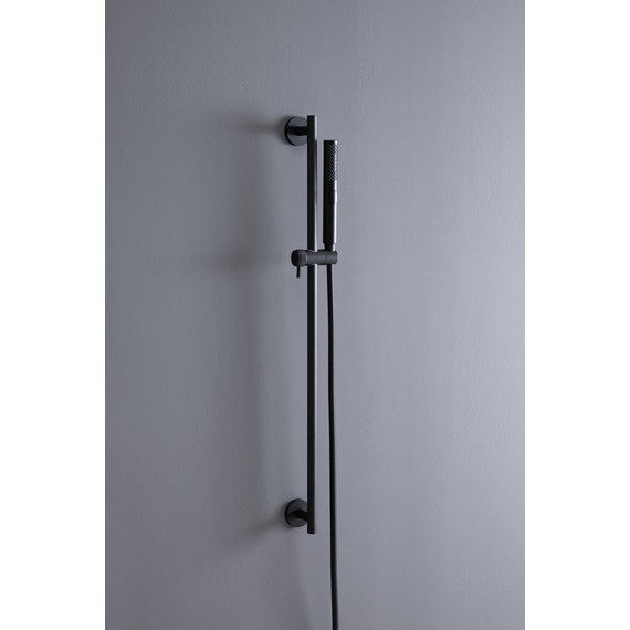 Душевой гарнитур Allen Brau Priority 5.31010-31, чёрный матовый фото 4