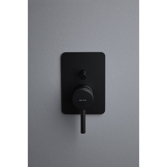 Смеситель для душа Allen Brau Priority X2 5.31011-31 (со скрытой частью) чёрный матовый фото 4