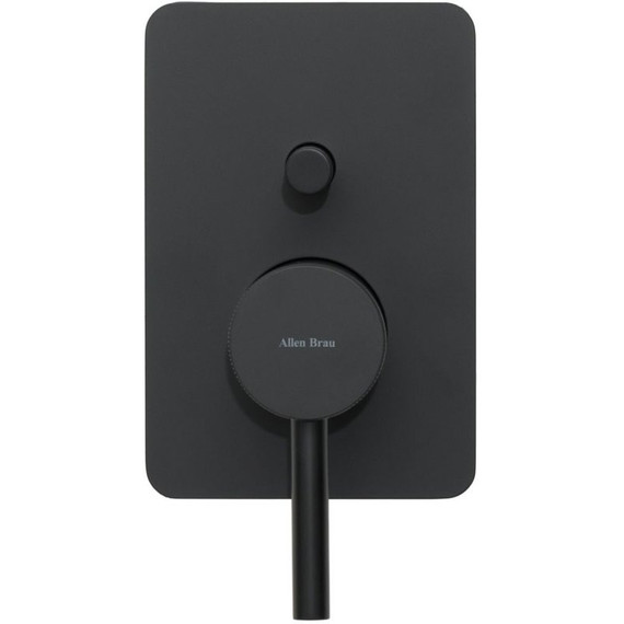 Смеситель для душа Allen Brau Priority X2 5.31011-31 (со скрытой частью) чёрный матовый фото 2