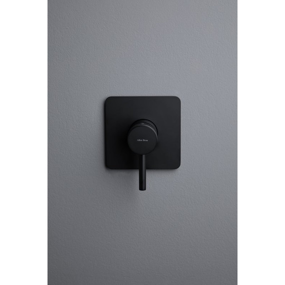 Смеситель для душа Allen Brau Priority X1 5.31012-31 (со скрытой частью) чёрный матовый фото 4