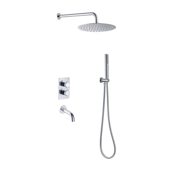 Душевая система для ванны с термостатом Allen Brau Priority 5.31014-00 фото 