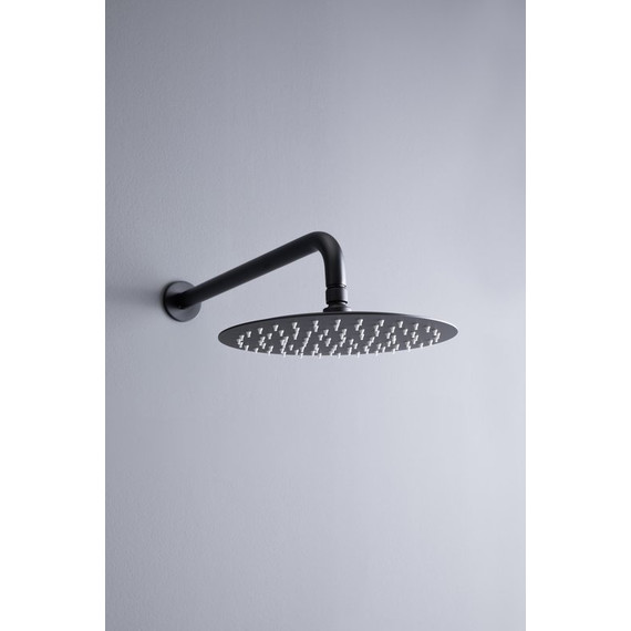 Верхний душ Allen Brau Priority 250 мм 5.31017-31, чёрный матовый фото 3
